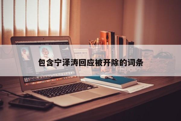 包含宁泽涛回应被开除的词条
